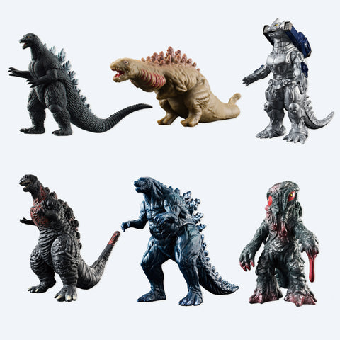 Godzilla Soft Vinyl Figure Collection Bandai Shokugan Collection Blind Box