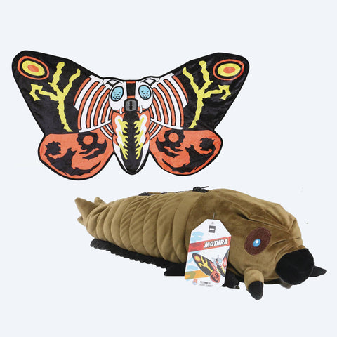 Mothra vs. Godzilla PX Previews Exclusive Mothra Plush and Fleece Blanket Set