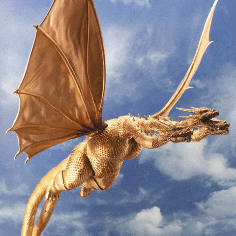 HIYA Godzilla vs. King Ghidorah Exquisite Basic King Ghidorah PX Previews Exclusive Figure