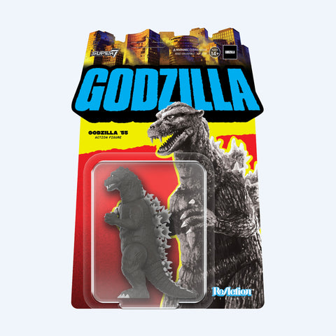 Super7 ReAction Figures Wave 05 - Godzilla '55 (Grayscale)