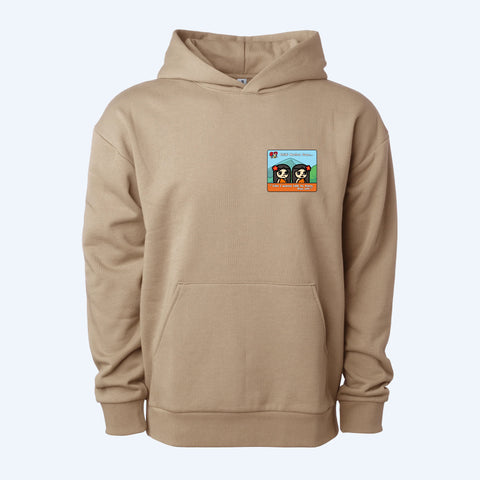 Chibi Godzilla Chibi Mothra Hoodie