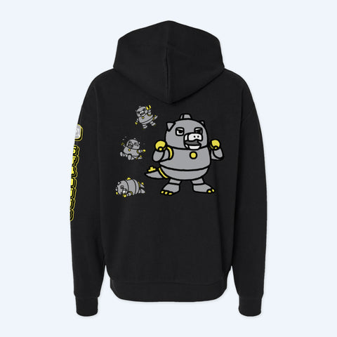 Chibi Godzilla Chibi Mechagodzilla Hoodie