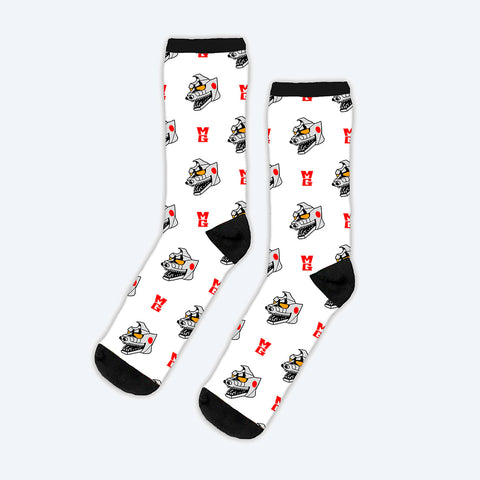 Mechagodzilla Socks