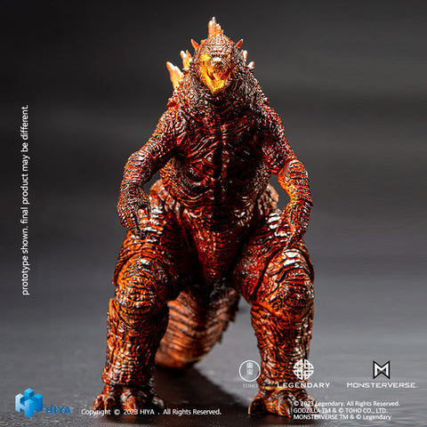 HIYA Godzilla KOTM EXQ Basic Burning Godzilla PX AF