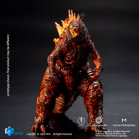 HIYA Godzilla KOTM EXQ Basic Burning Godzilla PX AF