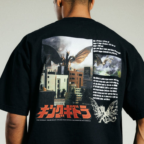 Hypland Ghidorah Facts Black T-Shirt